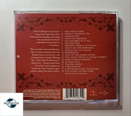 Chris de Burgh &ndash; Lady in Red (2013) Audio CD (импорт, буклет)