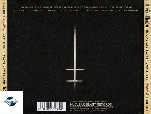 Marilyn Manson - One Assassination Under God - Chapter 2 (2026) Audio CD-R