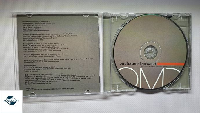 OMD &ndash; Bauhaus Staircase (2023) Audio CD (імпорт, буклет)