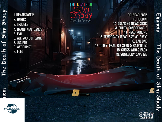 Eminem - The Death of Slim Shady (2024) Audio CD-R