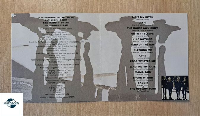 Metallica &ndash; Load (1996) Audio CD