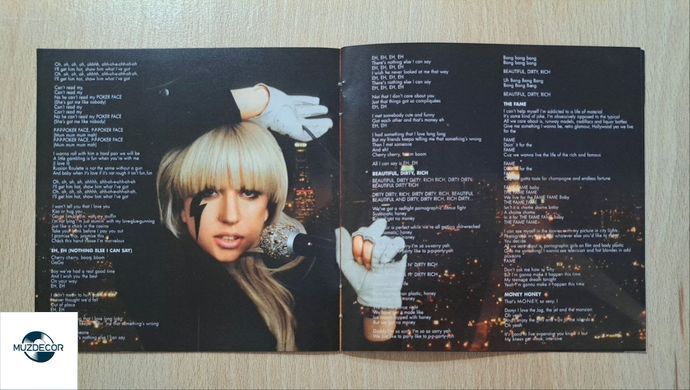 Lady Gaga &mdash; The Fame (2008) Audio CD (імпорт, буклет)