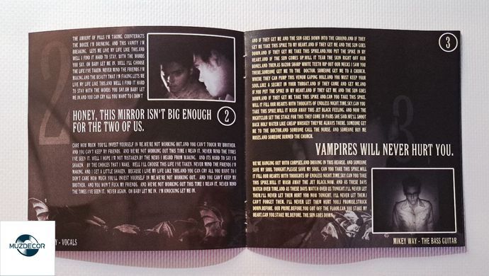 My Chemical Romance &ndash; I Brought You My Bullets, You Brought Me Your Love (2002) Audio CD