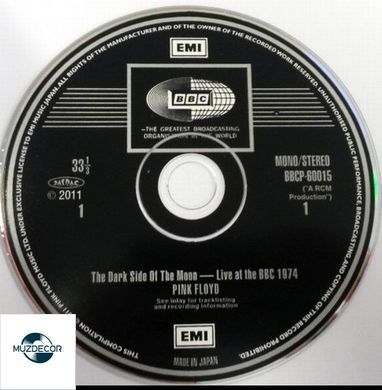 Pink Floyd – The Dark Side Of The Moon – Live At The BBC 1974 Mini Vinyl Audio CD (Remastered, импорт) 1108 фото Pink Floyd – The Dark Side Of The Moon – Live At The BBC 1974 Mini Vinyl Audio CD (Remastered, импорт)