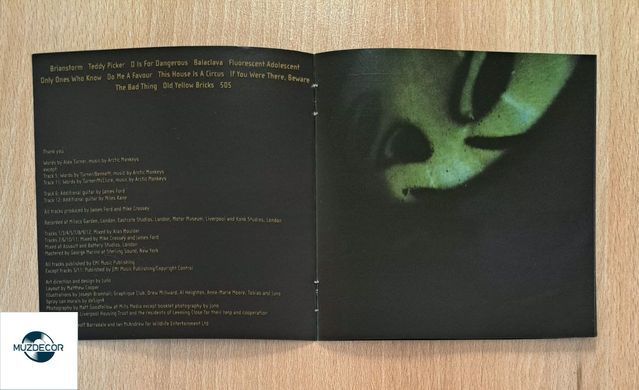 Arctic Monkeys &ndash; Favourite Worst Nightmare (2007) Audio CD (імпорт, буклет)