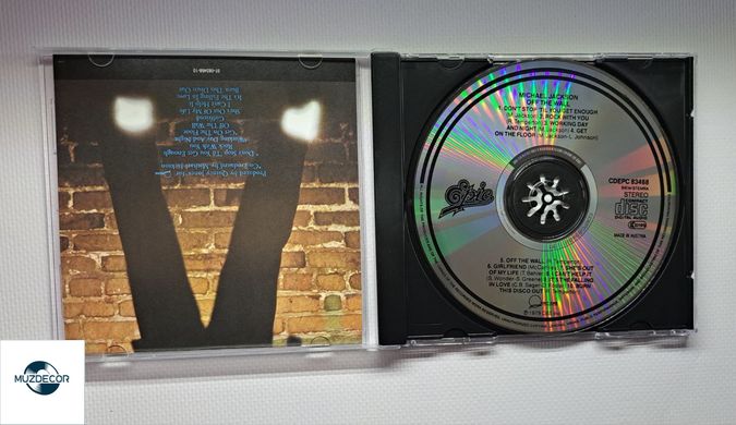 Michael Jackson – Off The Wall (1979) Audio CD (імпорт, буклет)