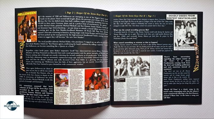 Helloween &ndash; Keeper Of The Seven Keys Part II (1988) 2 Audio CD (буклет)