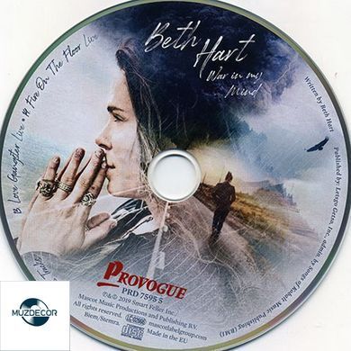Beth Hart - War In My Mind (2019) Audio CD-R
