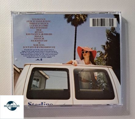 Lana Del Rey &ndash; Honeymoon (2015) Audio CD (імпорт, буклет)
