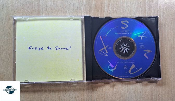 Sandra &ndash; Close To Seven (1992) Audio CD (импорт, буклет)