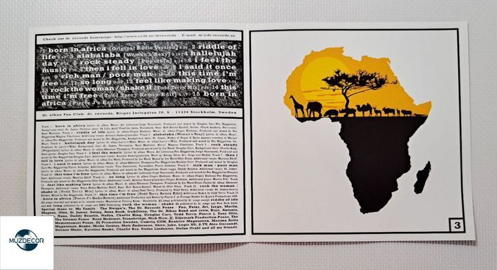 Dr. Alban - Born In Africa (1996) Audio CD