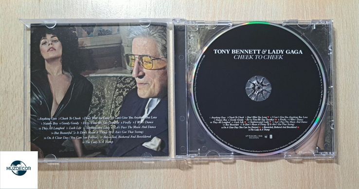 Tony Bennett & Lady Gaga &mdash; Cheek To Cheek (2014) Audio CD (імпорт, буклет)