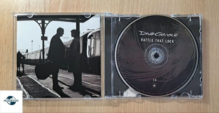 David Gilmour &ndash; Rattle That Lock (2015) Audio CD (імпорт, буклет)