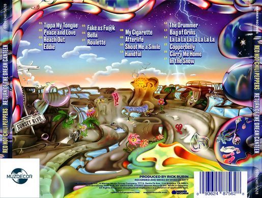 Red Hot Chili Peppers &ndash; Return Of The Dream Canteen (2022) Audio CD-R