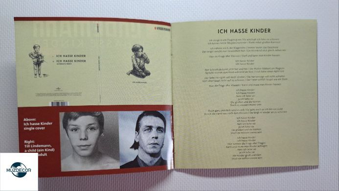 Till Lindemann - Ich Hasse Kinder Album (2021) 2 Audio CD (импорт, буклет)