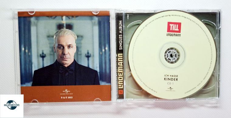 Till Lindemann - Ich Hasse Kinder Album (2021) 2 Audio CD (импорт, буклет)