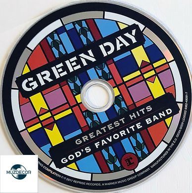 Green Day - Greatest Hits - God's Favorite Band (2017) Audio CD-R