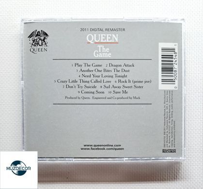 Queen &ndash; The Game (2011) Audio CD (імпорт, буклет)