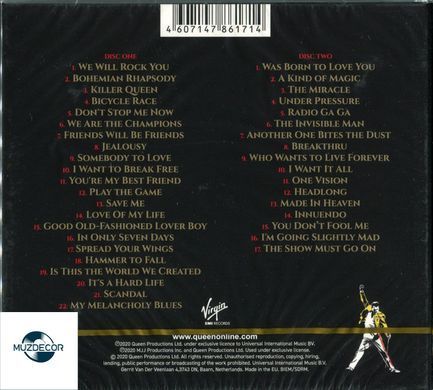 Queen &ndash; Greatest Hits Deluxe Edition Part I (Digipak) 2 Audio CD
