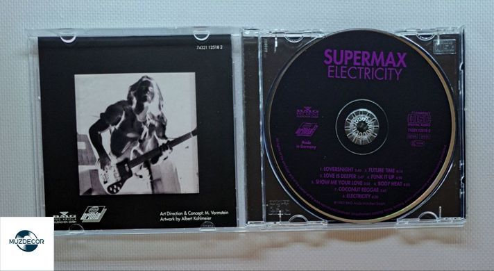 Supermax &ndash; Electricity (1983) Audio CD (импорт, буклет)