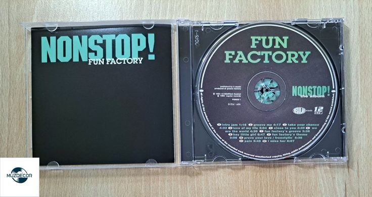 Fun Factory &ndash; Nonstop! The Album (1994) Audio CD