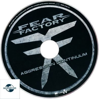 Fear Factory - Aggression Continuum (2021) Audio CD-R