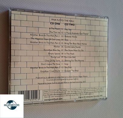 Pink Floyd &ndash; The Wall (1979) 2 Audio CD (імпорт, буклет)