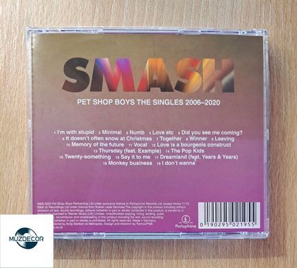 Pet Shop Boys &ndash; Smash: The Singles 2006-2020 Audio CD (імпорт, буклет)