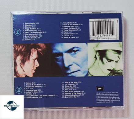 【David Bowie – The Singles Collection (1993) 2 Audio CD (імпорт, буклет ...