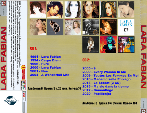 LARA FABIAN MP3 2 CD
