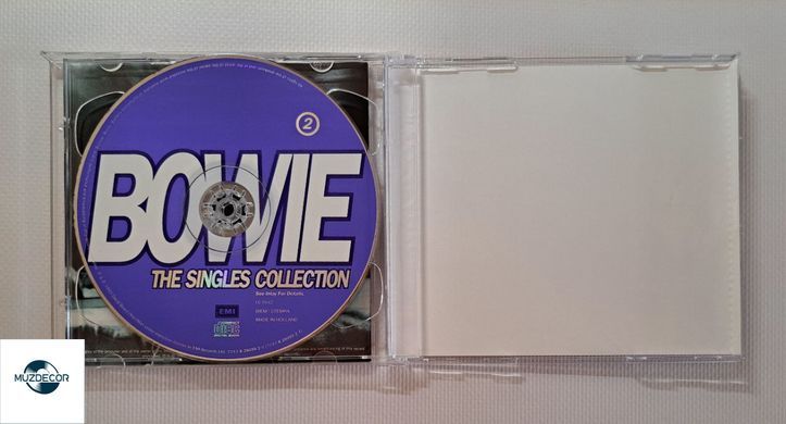 【David Bowie – The Singles Collection (1993) 2 Audio CD (імпорт, буклет ...