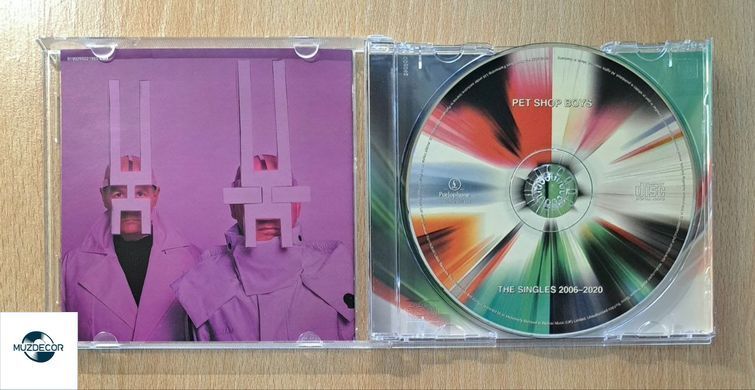 Pet Shop Boys &ndash; Smash: The Singles 2006-2020 Audio CD (імпорт, буклет)