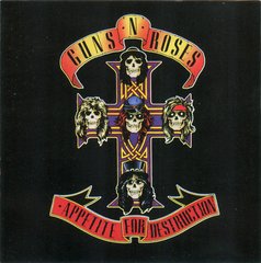 Guns N' Roses – Appetite For Destruction (1987) Audio CD (импорт, буклет)