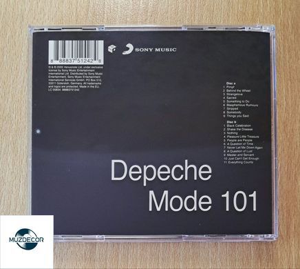 Depeche Mode &ndash; 101 (2005) 2 Audio CD (імпорт, буклет)