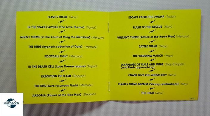 Queen &ndash; Flash Gordon - Original Soundtrack Music (1980) Ausio CD (импорт, буклет)