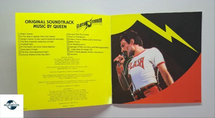 Queen &ndash; Flash Gordon - Original Soundtrack Music (1980) Ausio CD (импорт, буклет)