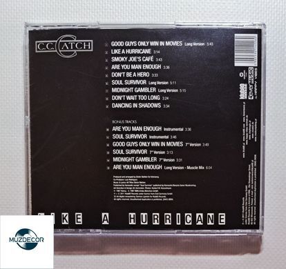 C.C. Catch &ndash; Like A Hurricane (1987) Audio CD (импорт, буклет)