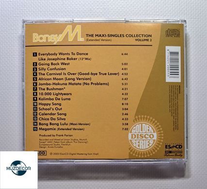 Boney M &ndash; The Maxi-Singles Collection. Volume 1,2,3,4 (2005) 4 Audio CD (імпорт, буклет)