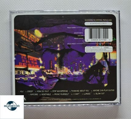 Radiohead &ndash; Pablo Honey (1993) Audio CD (импорт, буклет)