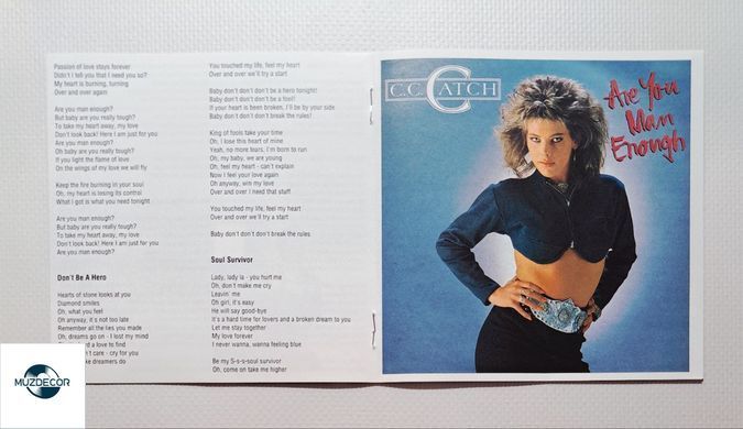 C.C. Catch &ndash; Like A Hurricane (1987) Audio CD (импорт, буклет)