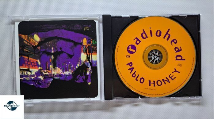 Radiohead &ndash; Pablo Honey (1993) Audio CD (импорт, буклет)