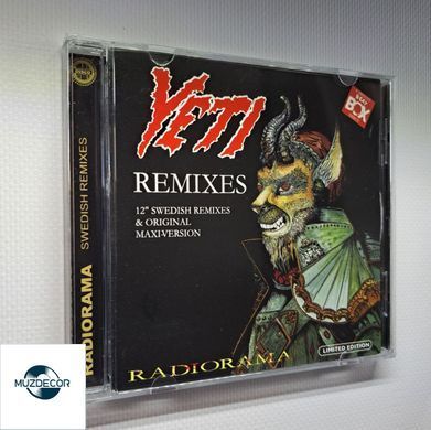 Radiorama &ndash; Yeti Swedish Remixes (1986 -1989) Audio CD (импорт, буклет)