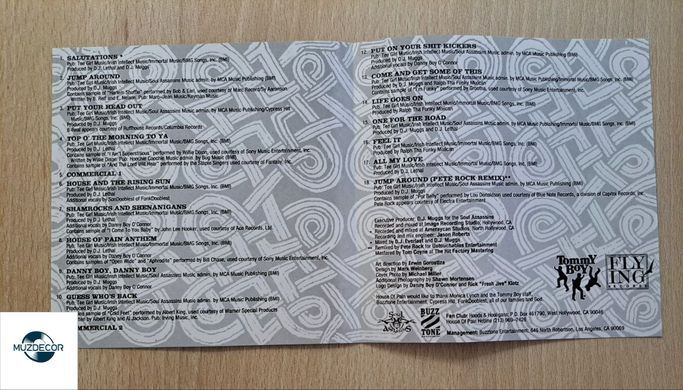 House Of Pain &ndash; House Of Pain (Fine Malt Lyrics) 1992 Audio CD