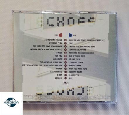 Pink Floyd &ndash; Echoes: The Best Of Pink Floyd (2001) 2 Audio CD (імпорт, буклет)