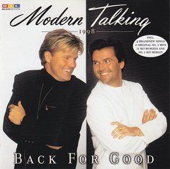 Modern Talking &ndash; Back For Good (1998) Audio CD, (импорт, буклет)