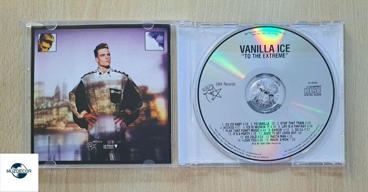 Vanilla Ice &ndash; To The Extreme (1990) Audio CD
