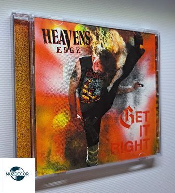Heavens Edge &ndash; Get It Right (2023) Audio CD (иімпорт, буклет)