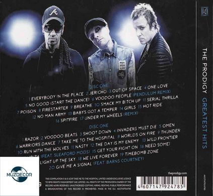 PRODIGY &ndash; Greatest Hits 2 Audio CD (digipak)