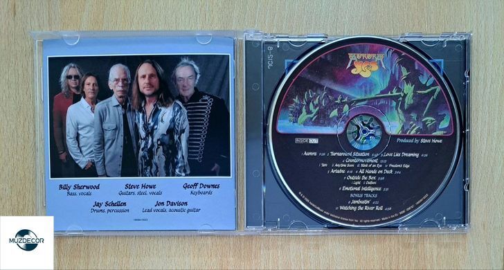 Yes &ndash; Aurora (2026) Audio CD (імпорт, буклет)