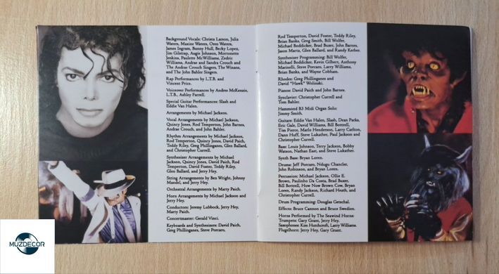 Michael Jackson &ndash; HIStory: Past, Present And Future &ndash; Book I  (1995) 2 Audio CD (імпорт, буклет)